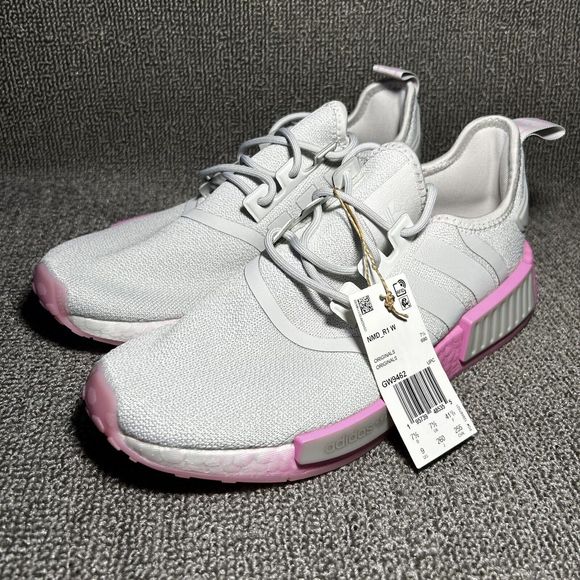 [GW9462] Adidas Originals NMD_R1 Women's Sneaker Grey/Pink *NEW* SIZE 9 - Picture 1 of 6
